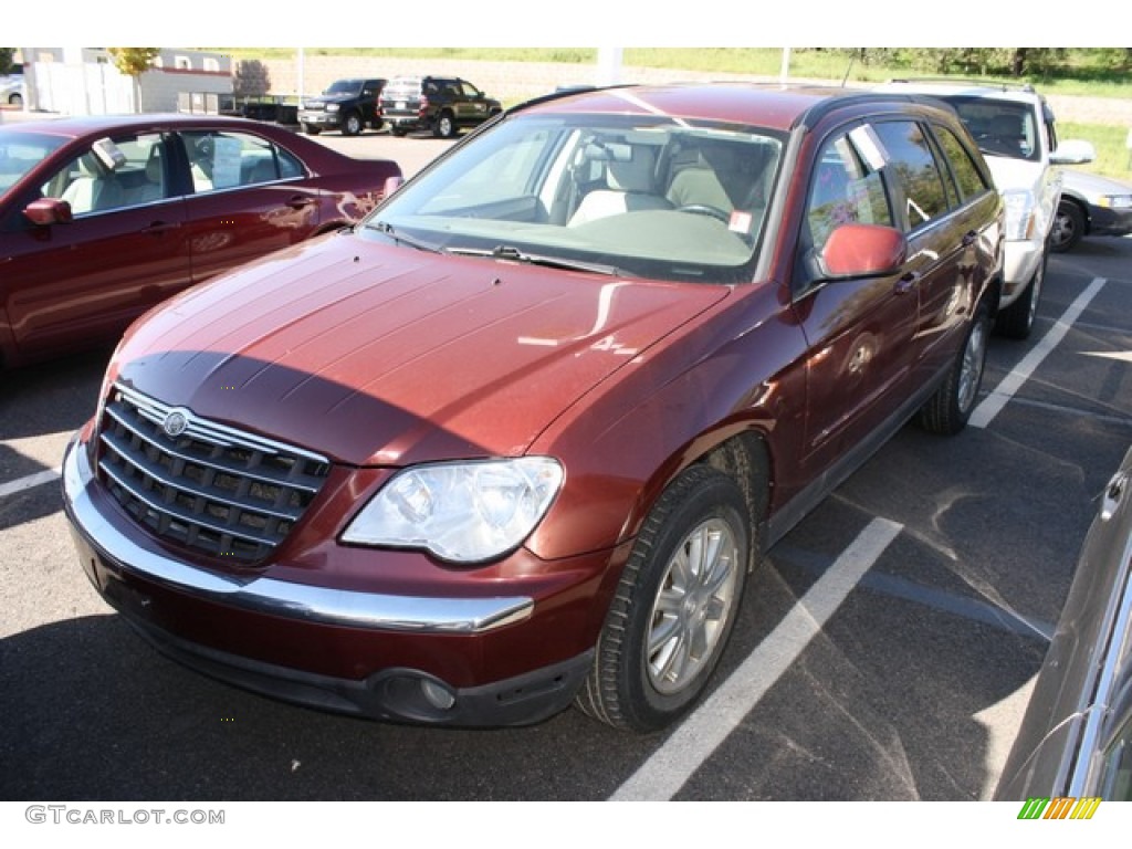 2007 Pacifica Touring - Cognac Crystal Pearl / Dark Khaki/Light Graystone photo #4