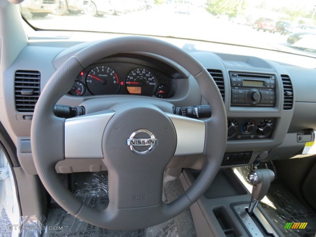 2013 Nissan Frontier S King Cab Steel Dashboard Photo #86498181