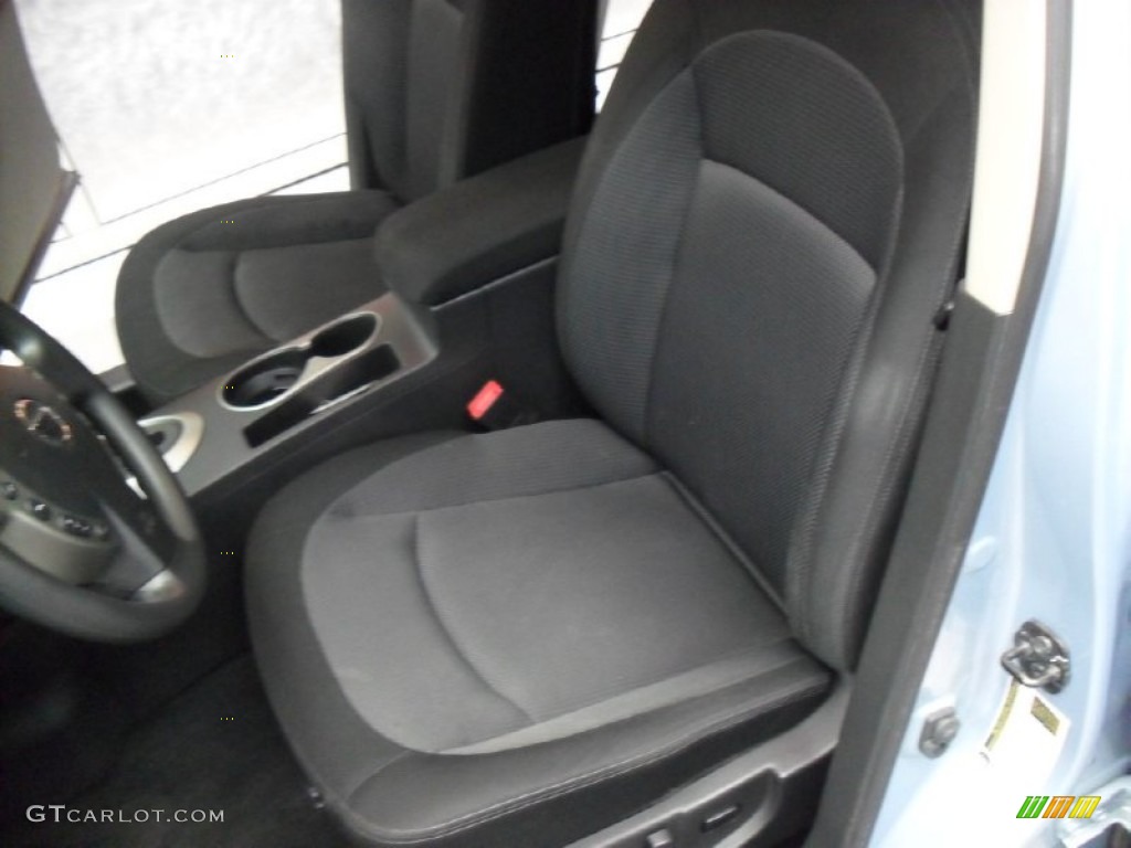 2011 Rogue SV AWD - Frosted Steel Metallic / Black photo #15