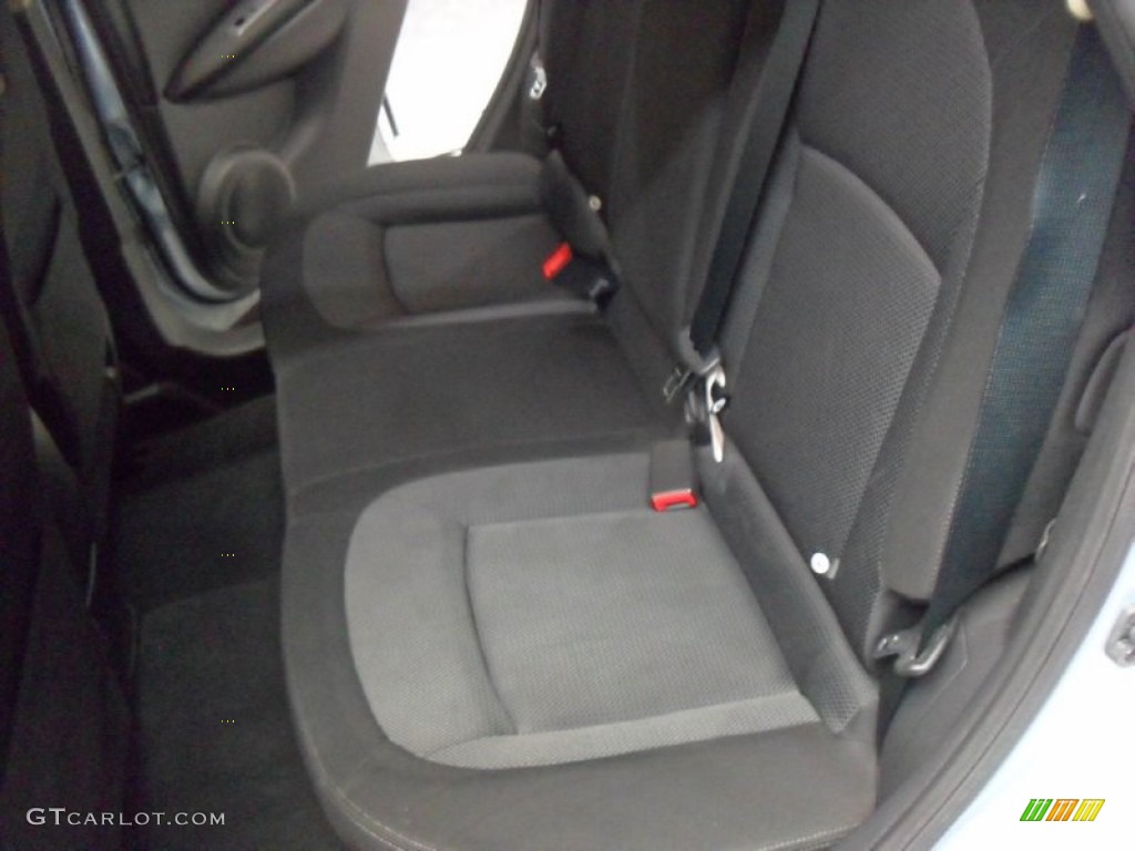 2011 Rogue SV AWD - Frosted Steel Metallic / Black photo #16