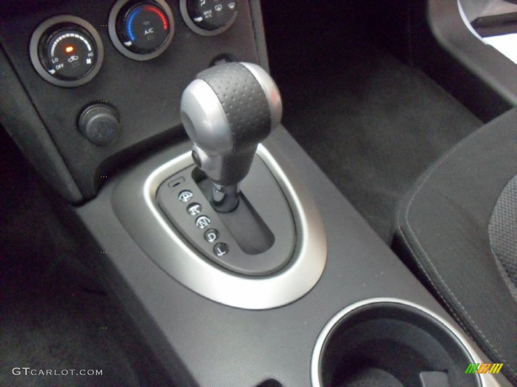 2011 Rogue SV AWD - Frosted Steel Metallic / Black photo #23