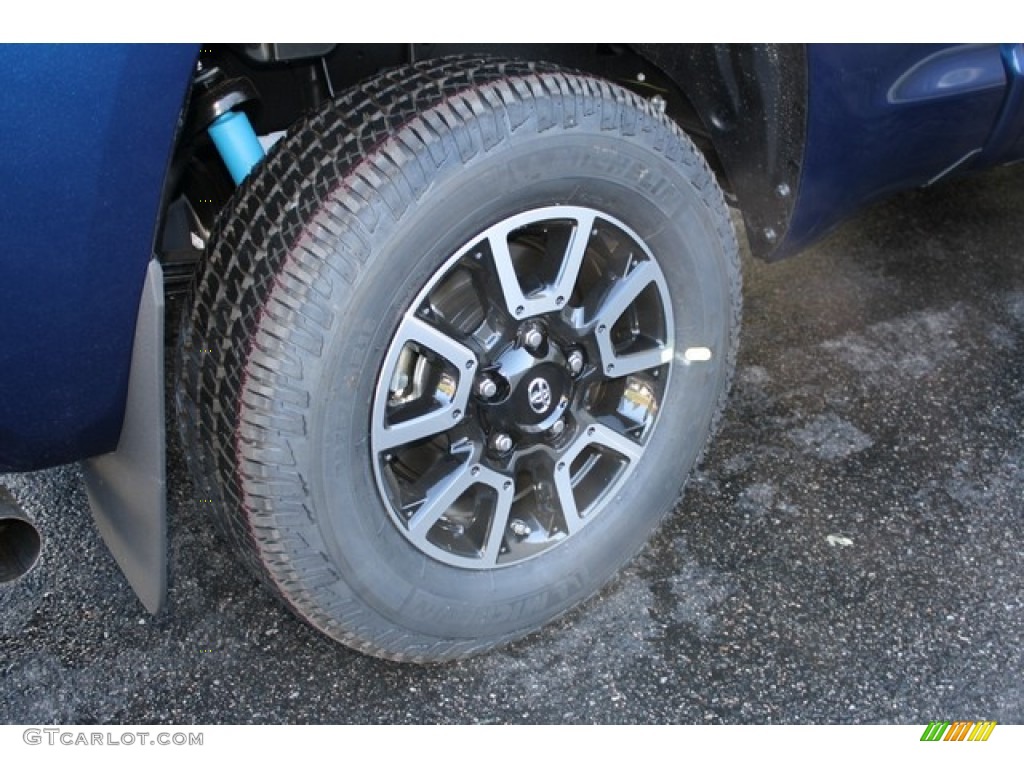 2014 Tundra SR5 Double Cab 4x4 - Blue Ribbon Metallic / Sand Beige photo #9