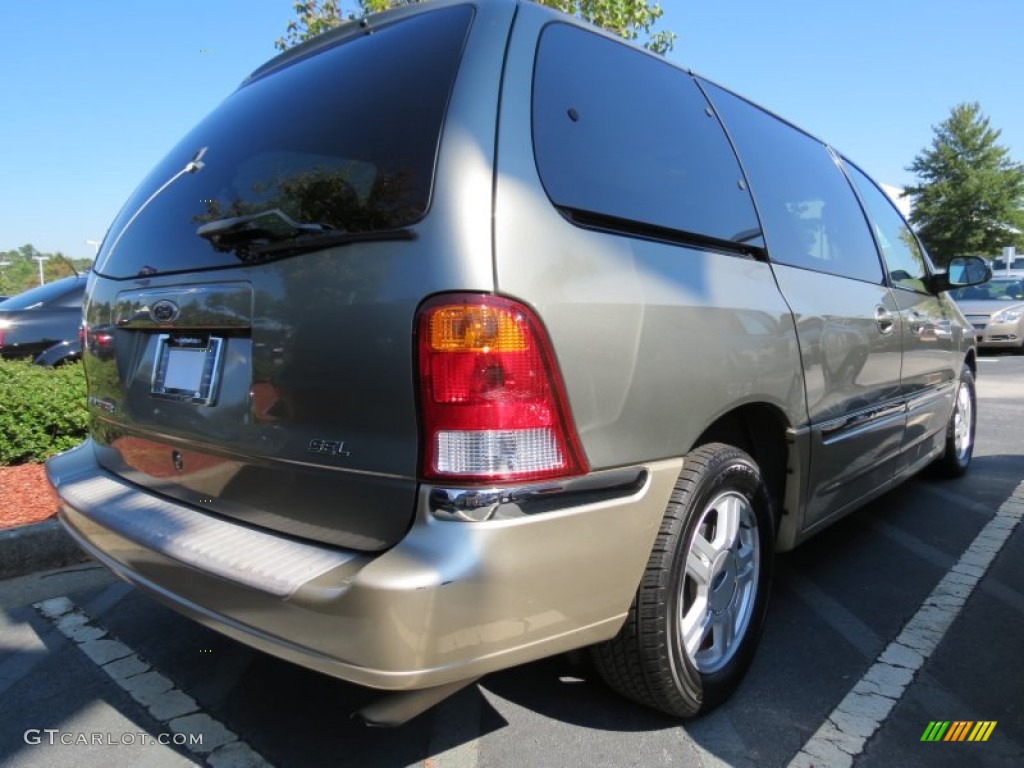 2001 Windstar SEL - Spruce Green Metallic / Medium Parchment photo #3