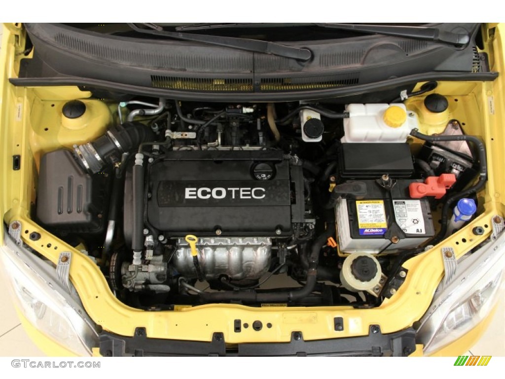 2009 Aveo LT Sedan - Summer Yellow / Charcoal photo #14