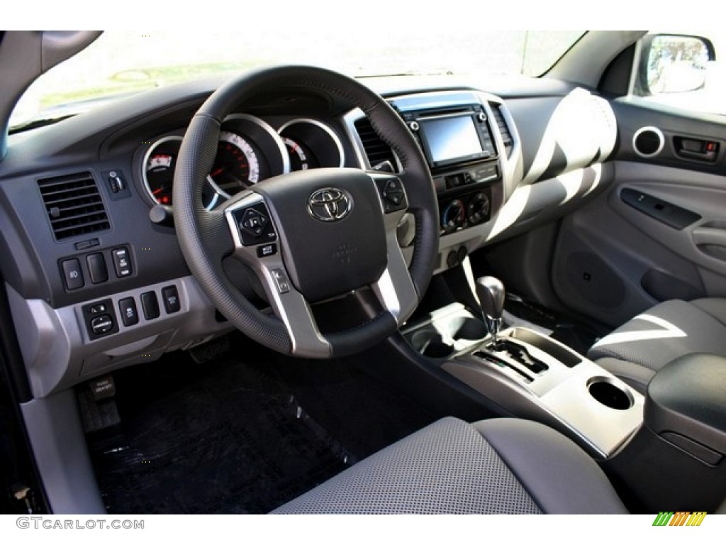 Graphite Interior 2014 Toyota Tacoma V6 TRD Sport Double Cab 4x4 Photo #86499612