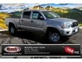 2014 Silver Sky Metallic Toyota Tacoma V6 SR5 Double Cab 4x4  photo #1