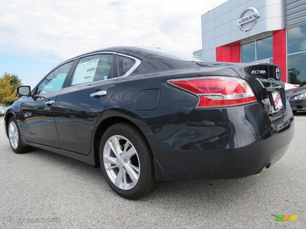 2014 Altima 2.5 SL - Storm Blue / Beige photo #3