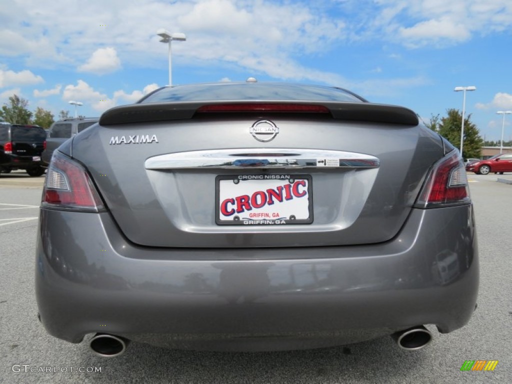 2014 Maxima 3.5 SV - Gun Metallic / Charcoal photo #4