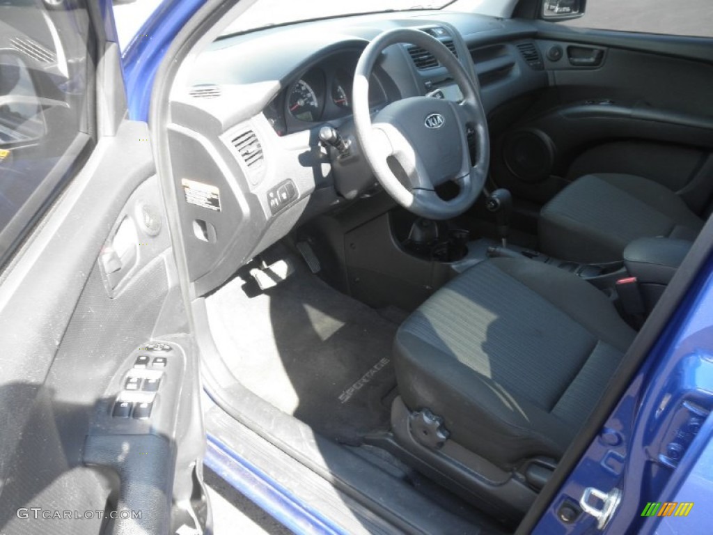 2009 Sportage LX - Smart Blue / Black photo #6