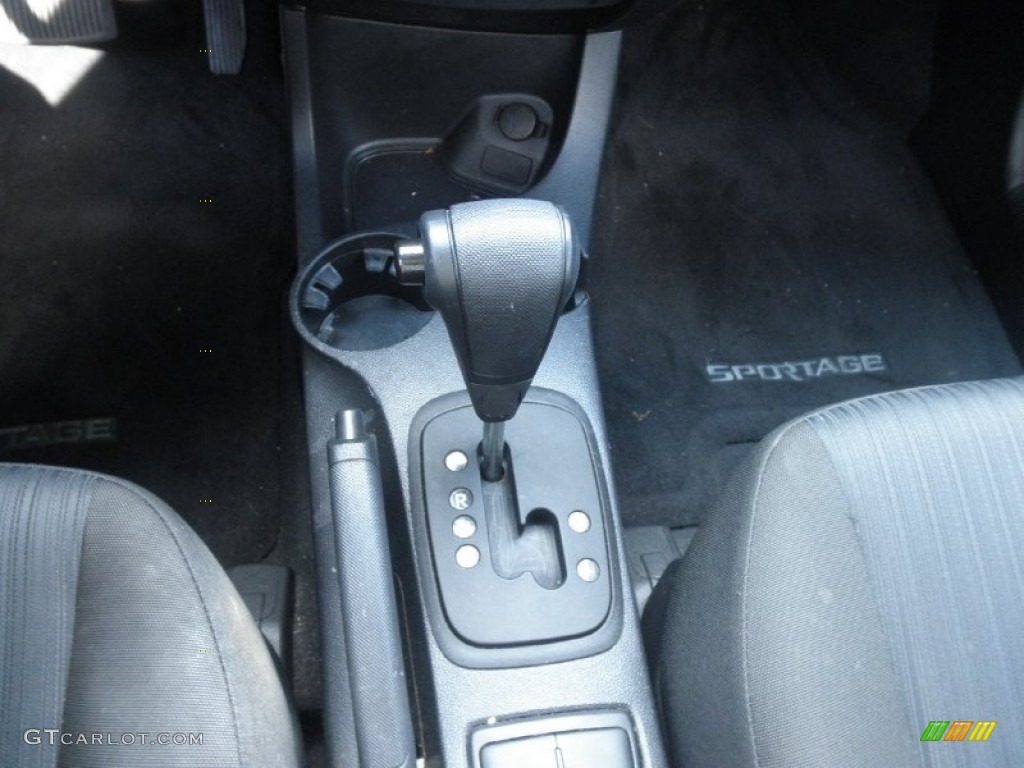 2009 Sportage LX - Smart Blue / Black photo #9
