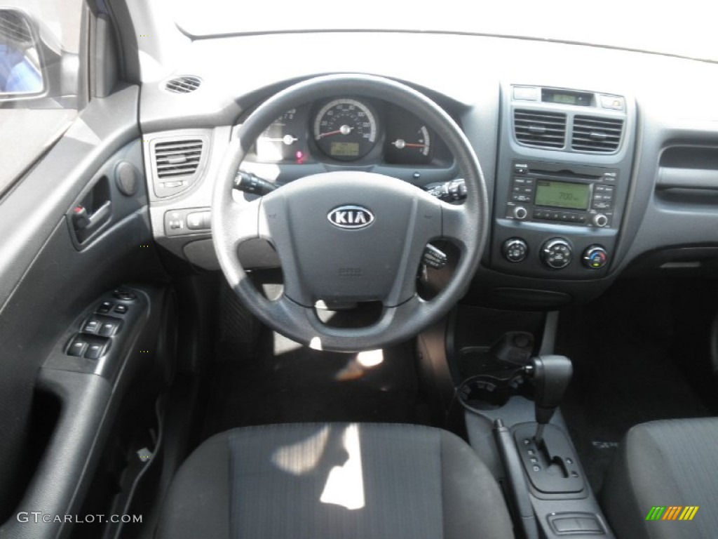 2009 Sportage LX - Smart Blue / Black photo #16