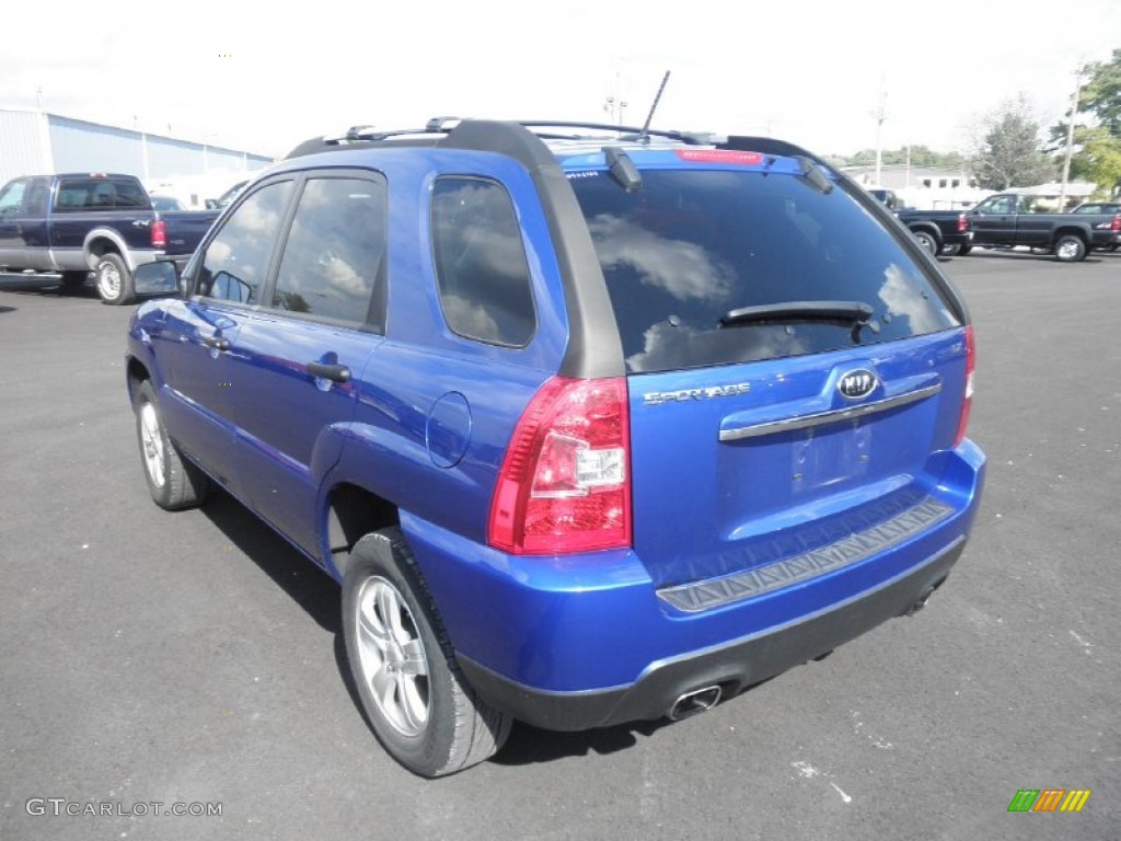 2009 Sportage LX - Smart Blue / Black photo #19
