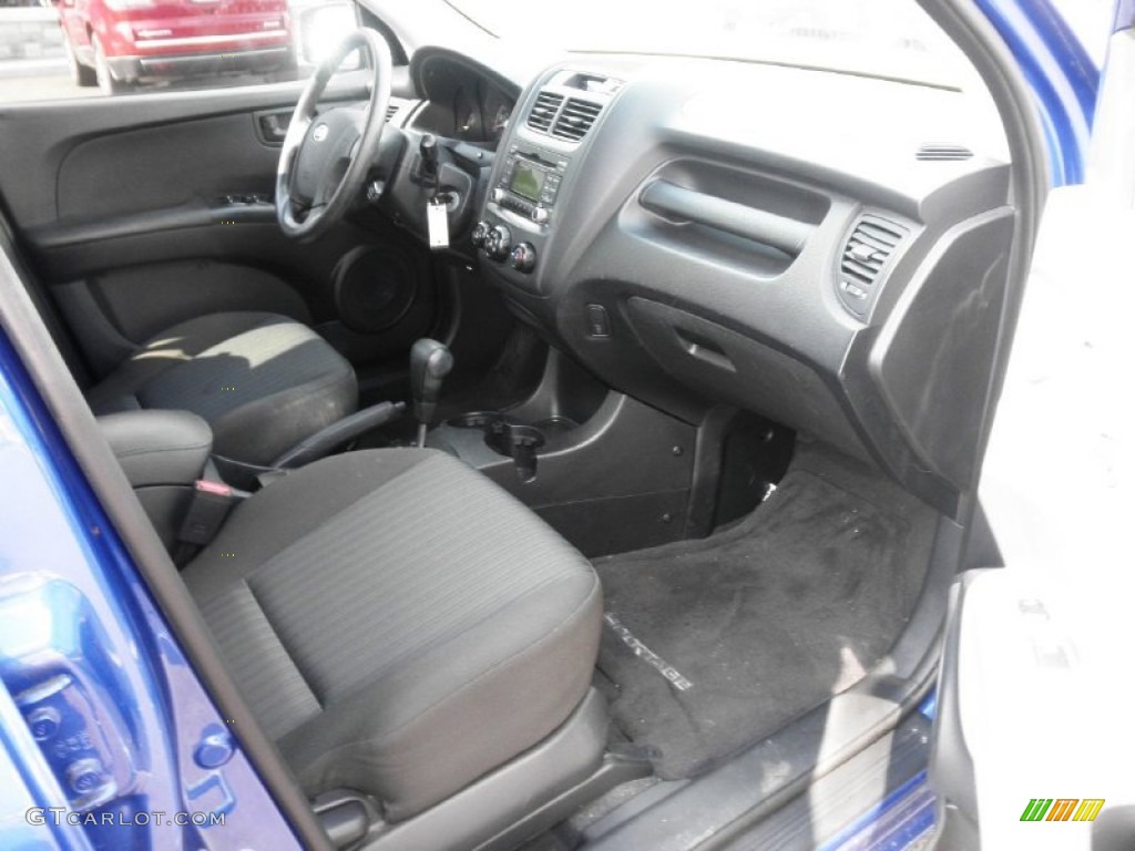 2009 Sportage LX - Smart Blue / Black photo #25