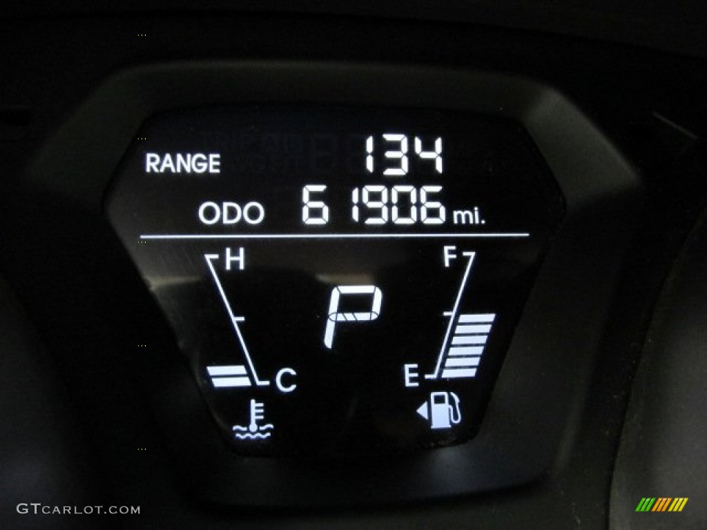2012 Elantra GLS - Black Noir Pearl / Beige photo #24