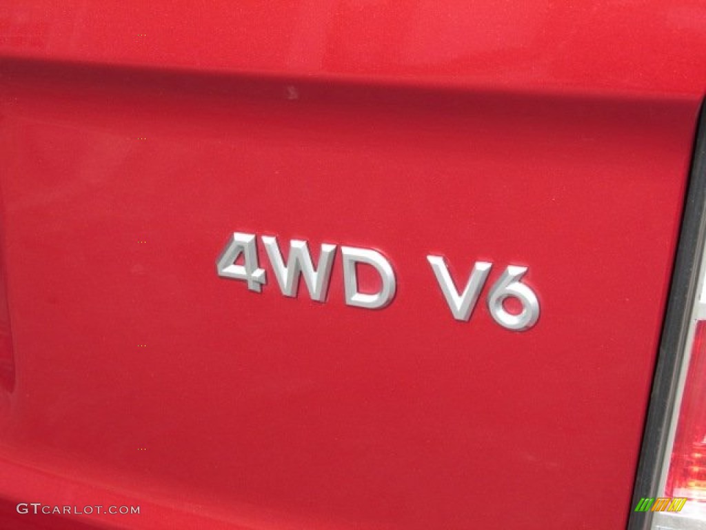 2008 Mariner V6 Premier 4WD - Vivid Red Metallic / Black photo #10