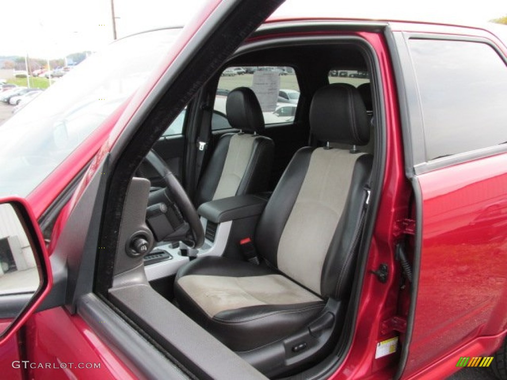 2008 Mariner V6 Premier 4WD - Vivid Red Metallic / Black photo #13