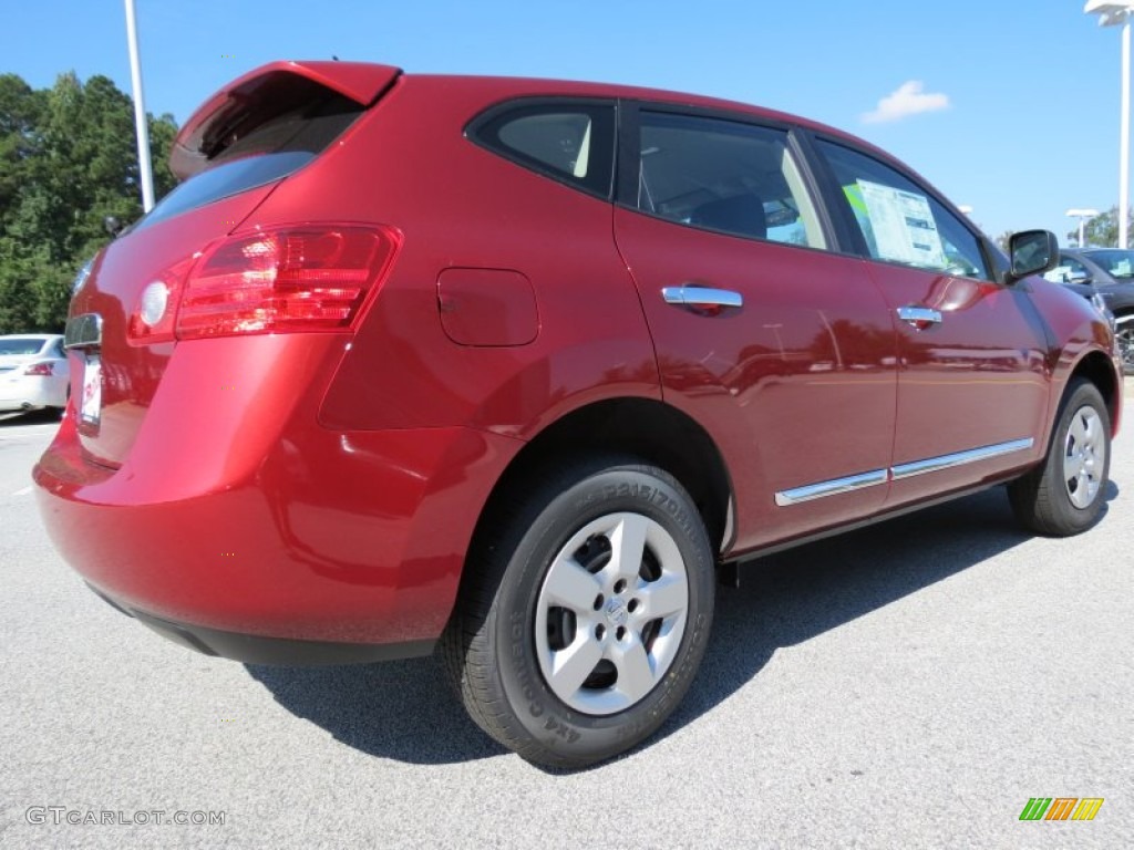 2013 Rogue S - Cayenne Red / Black photo #5