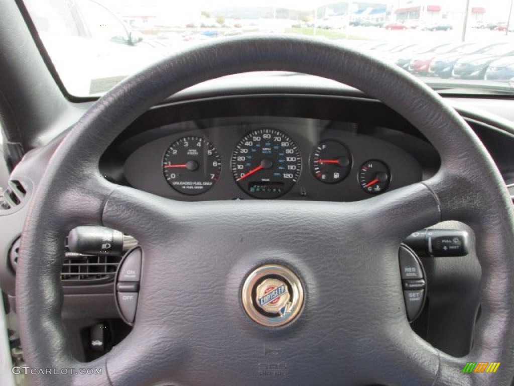 2000 Sebring JX Convertible - Bright White / Agate photo #18
