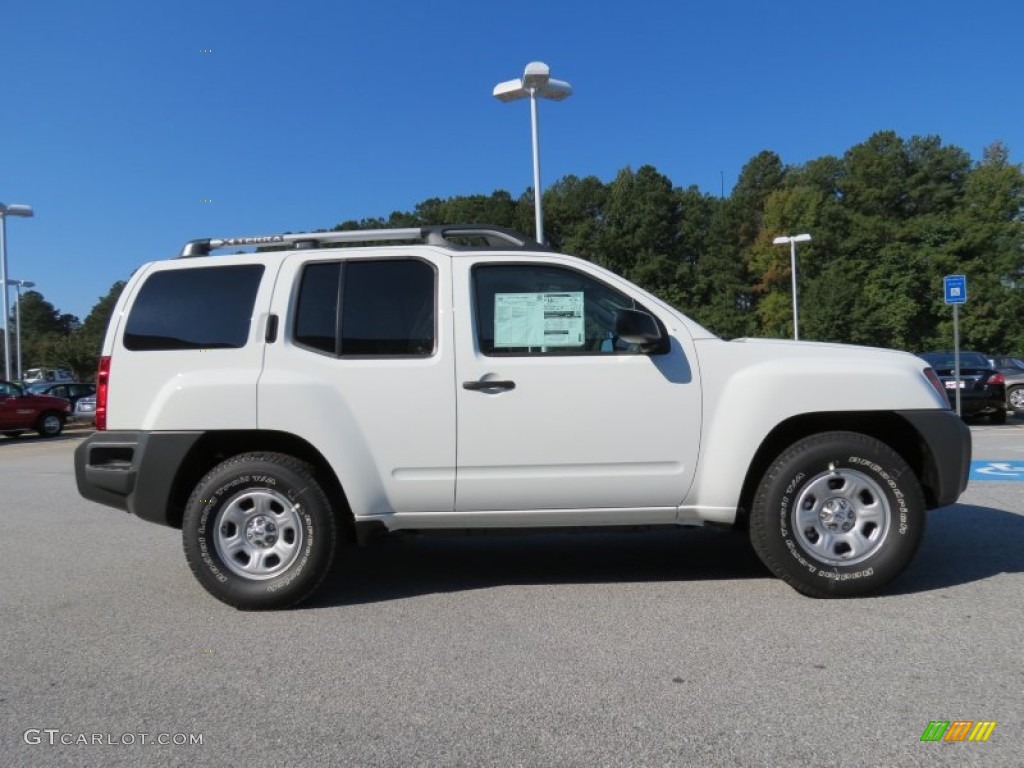 Glacier White 2013 Nissan Xterra X Exterior Photo #86503293