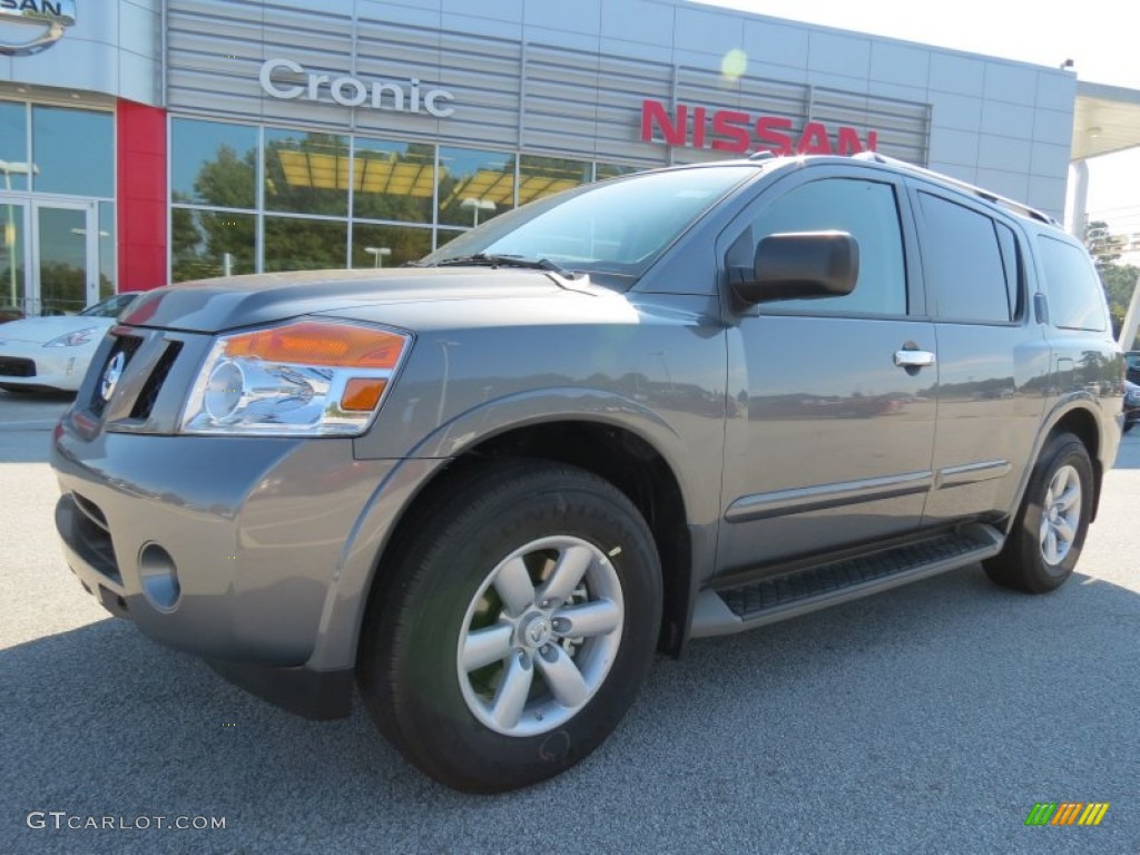 Gun Metallic Nissan Armada