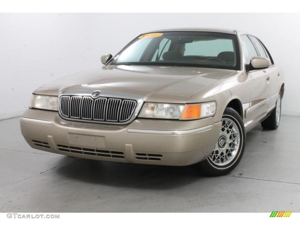 1999 Grand Marquis GS - Harvest Gold Metallic / Medium Parchment photo #2