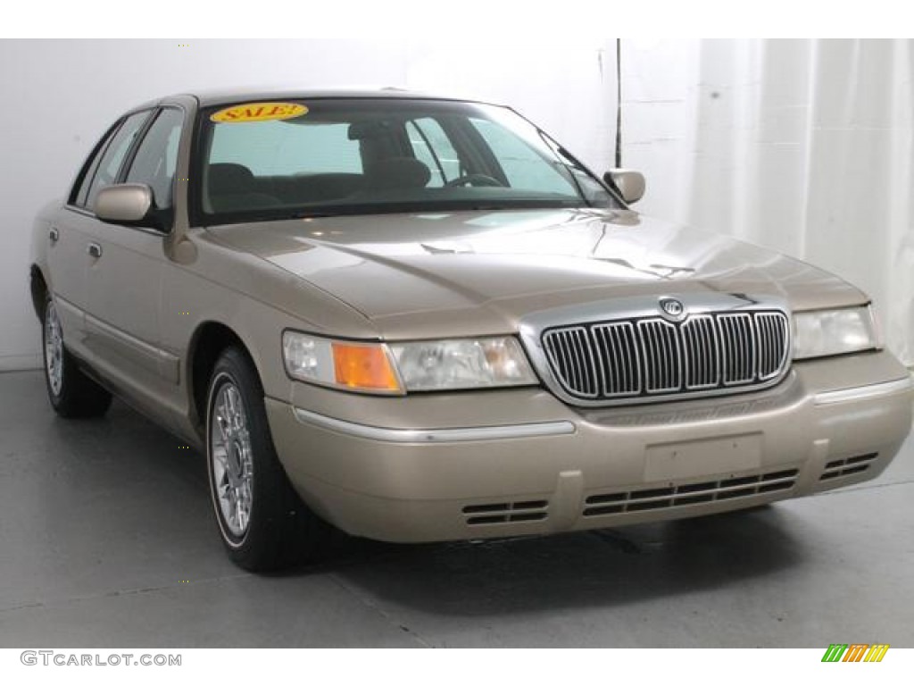 1999 Grand Marquis GS - Harvest Gold Metallic / Medium Parchment photo #4