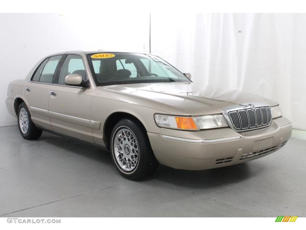 1999 Grand Marquis GS - Harvest Gold Metallic / Medium Parchment photo #5