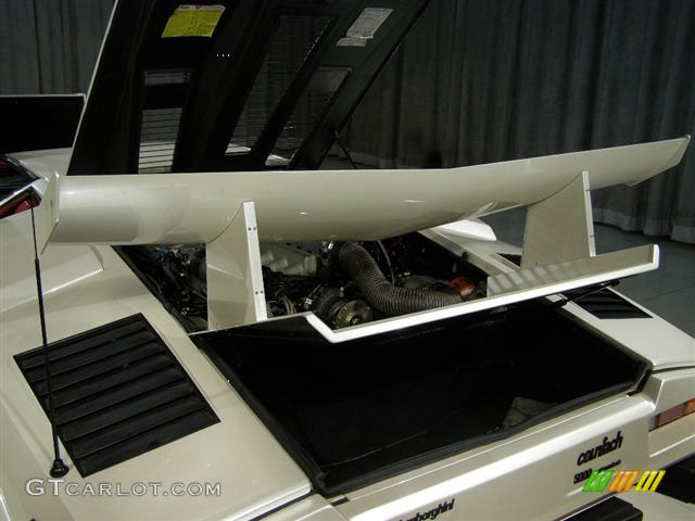 1988 Countach 5000 Quattrovalvole - White / Red photo #16