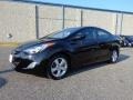 2012 Midnight Black Hyundai Elantra GLS  photo #9