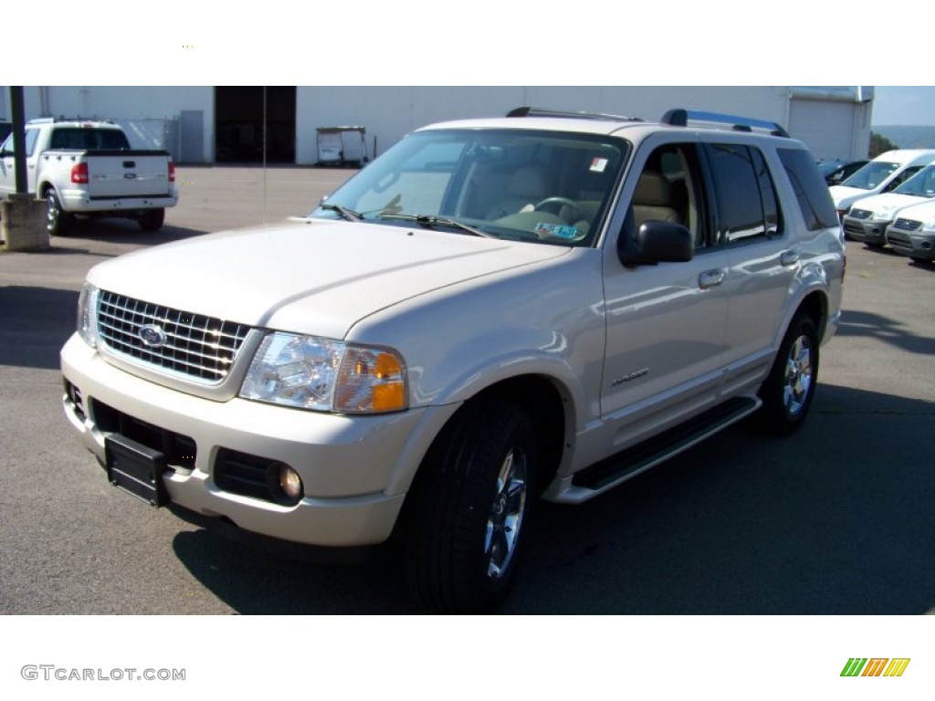 Ivory Parchment Tri Coat Ford Explorer