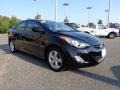 2012 Midnight Black Hyundai Elantra GLS  photo #15