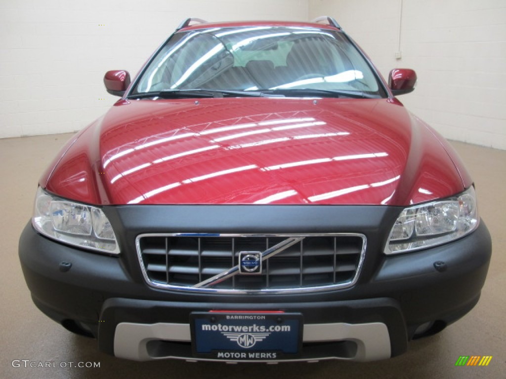 2007 XC70 AWD Cross Country - Ruby Red Metallic / Taupe photo #2