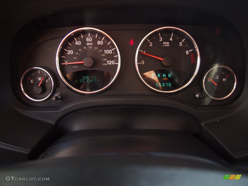 2009 Jeep Patriot Limited 4x4 Gauges Photo #86507467
