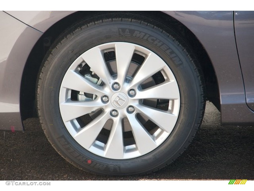 2014 Accord EX Sedan - Modern Steel Metallic / Gray photo #7