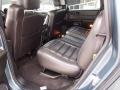 2006 Hummer H2 Ebony Interior Rear Seat Photo