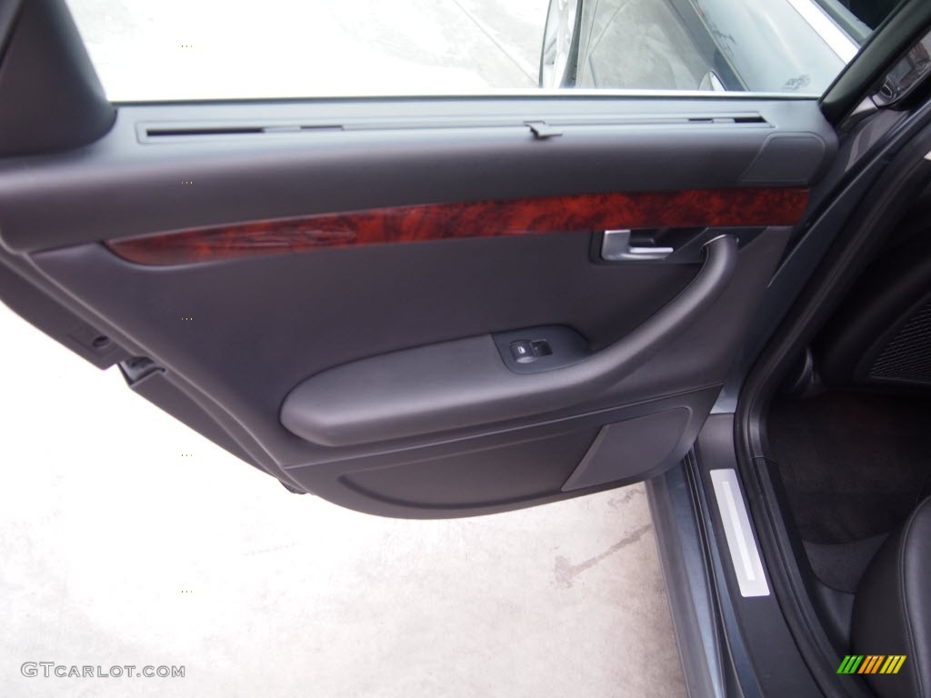 2006 A4 2.0T Sedan - Dolphin Gray Metallic / Ebony photo #12