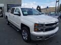 2014 White Diamond Tricoat Chevrolet Silverado 1500 LTZ Z71 Crew Cab 4x4  photo #2