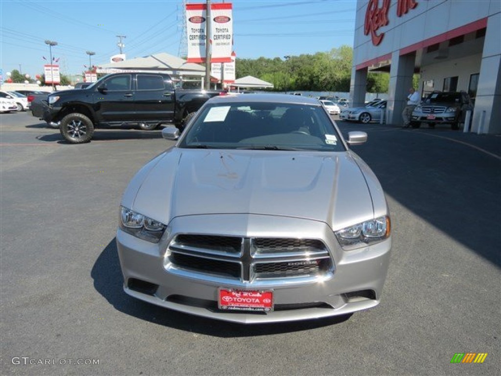 2013 Charger SE - Billet Silver / Black photo #2