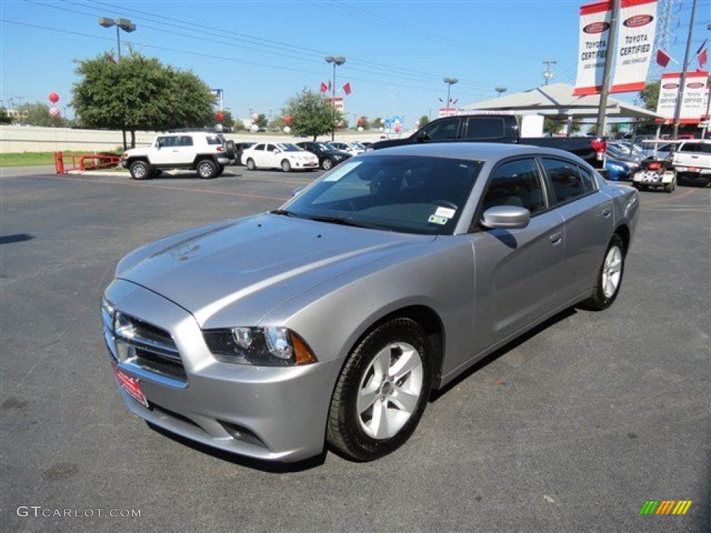 2013 Charger SE - Billet Silver / Black photo #3