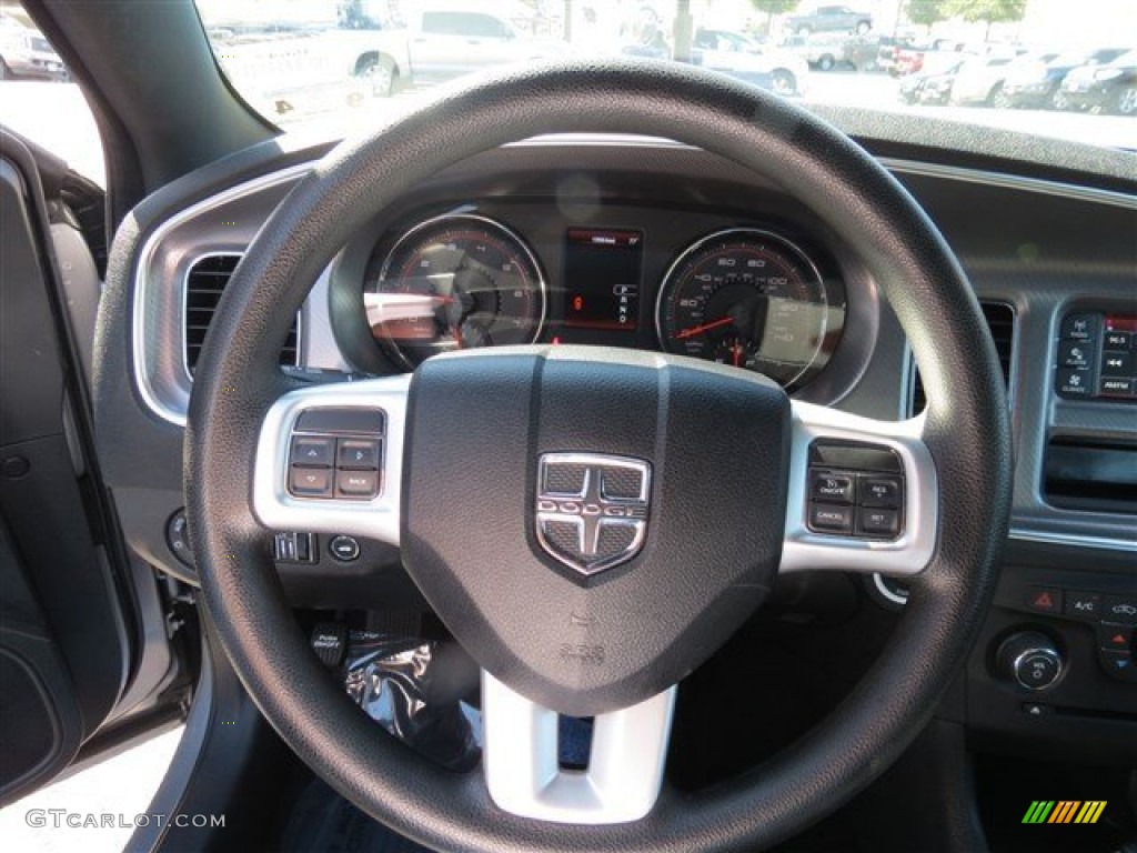 2013 Charger SE - Billet Silver / Black photo #17