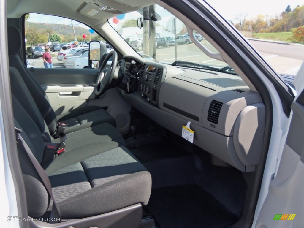 2014 Chevrolet Silverado 3500HD WT Regular Cab Dual Rear Wheel 4x4 Front Seat Photo #86511400