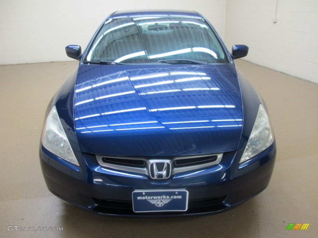 2005 Accord LX Sedan - Sapphire Blue Pearl / Gray photo #2