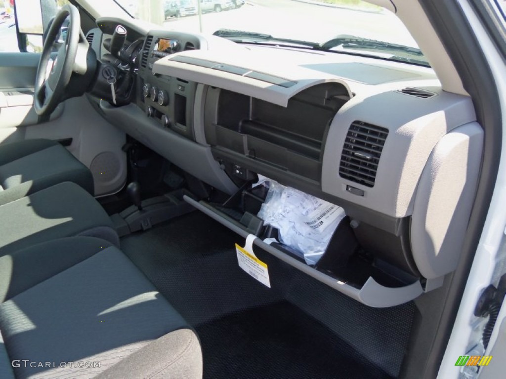 2014 Chevrolet Silverado 3500HD WT Regular Cab Dual Rear Wheel 4x4 Dark Titanium Dashboard Photo #86511423
