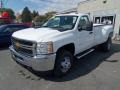 Summit White - Silverado 3500HD WT Regular Cab Dual Rear Wheel 4x4 Photo No. 29