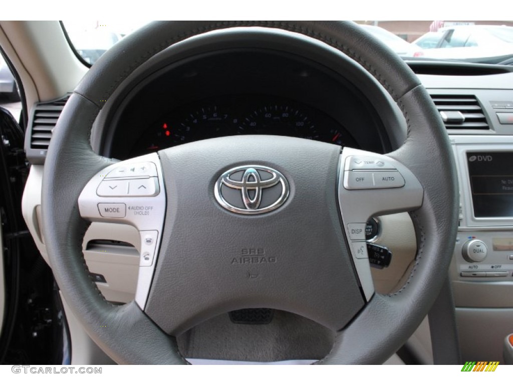 2011 Camry XLE - Black / Bisque photo #11