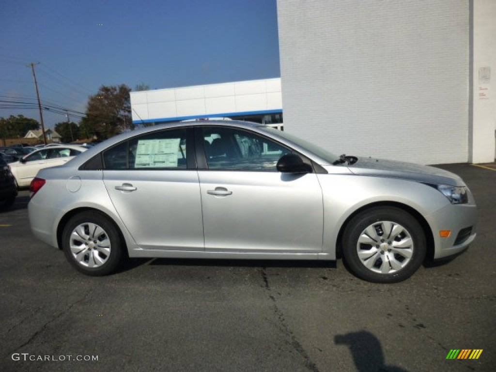 Silver Ice Metallic 2014 Chevrolet Cruze LS Exterior Photo #86512078