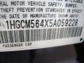 2005 Sapphire Blue Pearl Honda Accord LX Sedan  photo #36