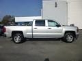 2014 Silver Ice Metallic Chevrolet Silverado 1500 LT Crew Cab 4x4  photo #7