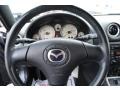 Dark Blue 2003 Mazda MX-5 Miata Shinsen Roadster Steering Wheel