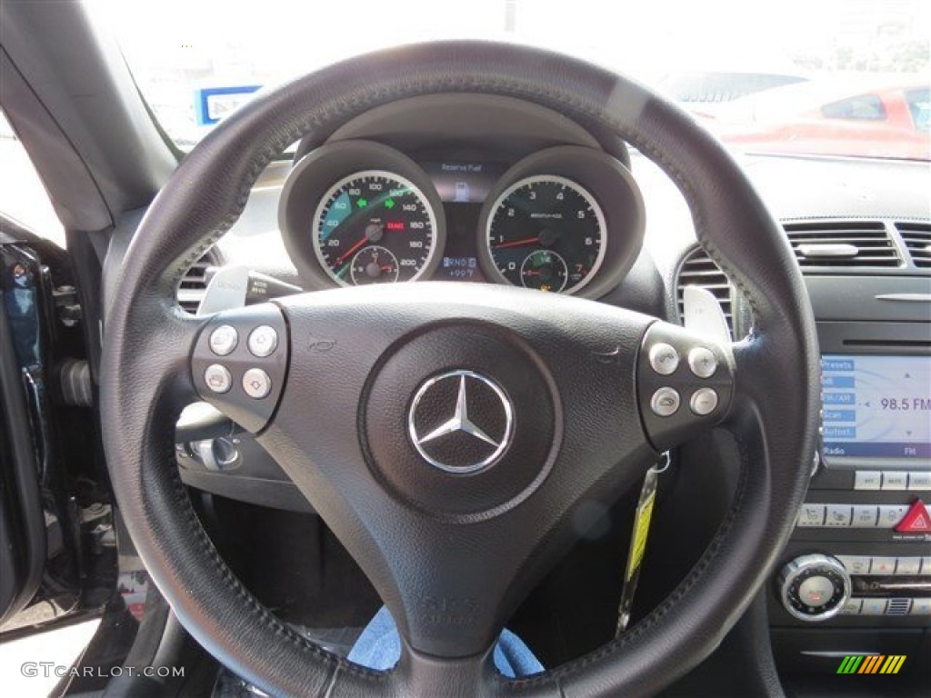 2008 Mercedes-Benz SLK 55 AMG Roadster Steering Wheel Photos